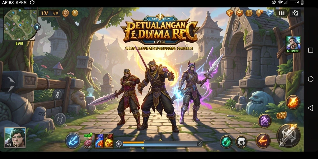 Tampilan gameplay seru dan mendebarkan dalam API88.