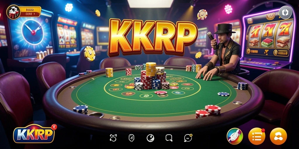 Shot gameplay KKRP menampilkan keseruan bermain Kasino.