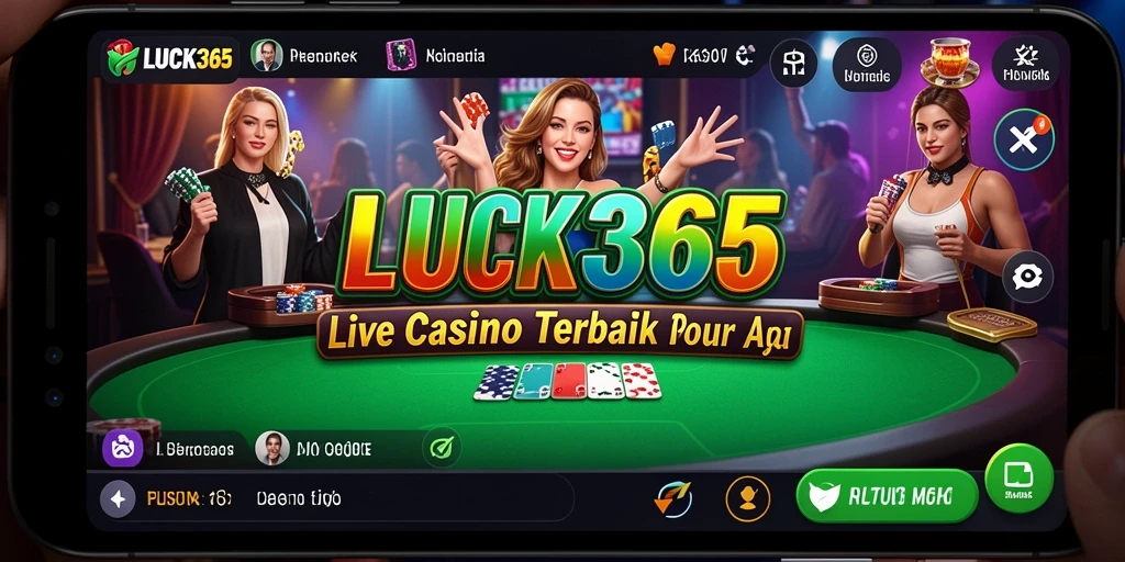 Tampilan gameplay LUCK365 Live Casino yang menarik dan interaktif.