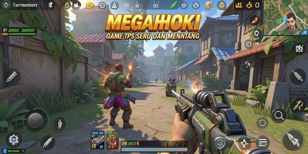 Gameplay seru dan mendebarkan dari MEGAHOKI.