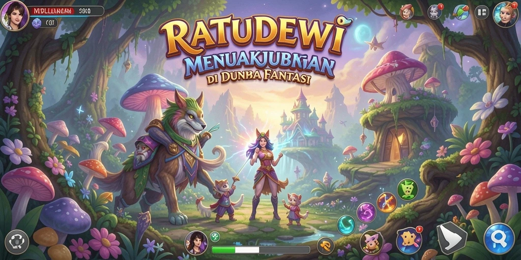 Screenshot gameplay RATUDEWI menampilkan petualangan yang seru dan menantang.