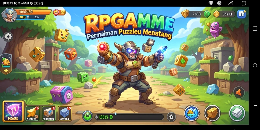 Tampilan gameplay RPGAME yang menarik dan penuh tantangan.