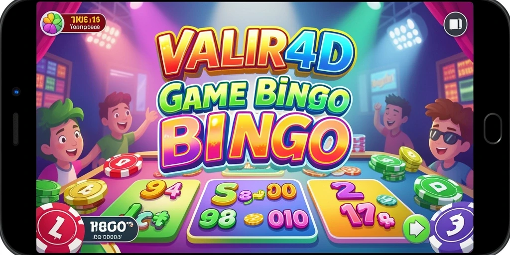Tampilan gameplay seru dari VALIR4D yang membuat Bingo semakin menarik.